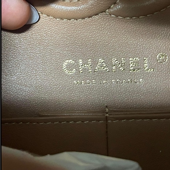 SOLD! Chanel small 22s caramel classic flap - Picture 9 of 11